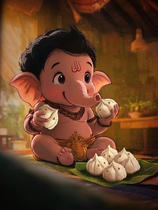 गणपती बाप्पाने सर्वात पहिला मोदक कधी खाल्ला?