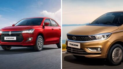 Tata Tigor की Maruti Dzire, GST कमी झाल्याने कोणती कार झाली सर्वात स्वस्त?