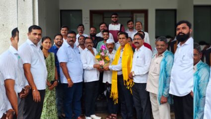 Karjat News : हैद्राबाद गॅझेटला ओबीसी समजाचा विरोध; जीआर रद्द करण्यासाठी तहसीलदार कार्यालयात निवेदन