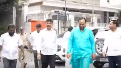 Navi Mumbai : शरद पवार गटाला मोठा धक्का, चंद्रकांत पाटील यांचा शिवसेनेत प्रवेश
