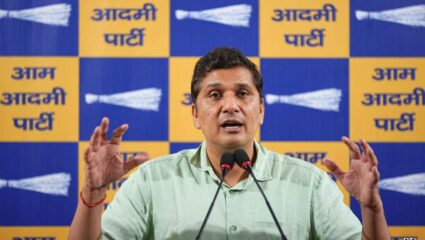 New Delhi: भारत-पाकिस्तान सामन्यातून मिळालेले पैसे भाजप पहलगाम पीडितांना देणार का? सौरभ भारद्वाज यांचा सवाल
