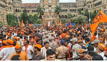 Manoj Jarange Patil Mumbai Morcha: मुंबईकरांची होणार कोंडी! CSMT कडे जाणारे सर्व मार्ग बंद, मुंबई पोलिसांचा मोठा निर्णय