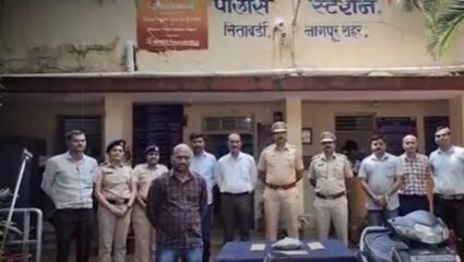 Nagpur News : इलेक्ट्रॉनिक मार्केटमध्ये धडक कारवाई, गांजासह युवक गजाआड, 2.19 लाखांचा मुद्देमाल जप्त