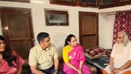 Nashik Kumbhmela कुंभमेळा तयारीची जिल्हाधिकारी, आयुक्तांनी केली पाहणी, साधुसंतांच्या अडचणींवर चर्चा