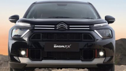 व्हेंटिलेटेड सीट्स आणि प्रीमियम फीचर्सने सुसज्ज अशी Citroen Basalt X भारतात लाँच