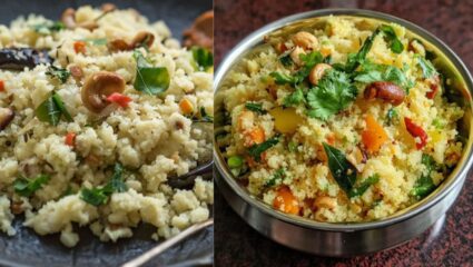 सकाळच्या कामात, घाईगडबडीच्या वेळी नाश्त्यासाठी झटपट बनवा ‘इंन्सटंट उपमा’