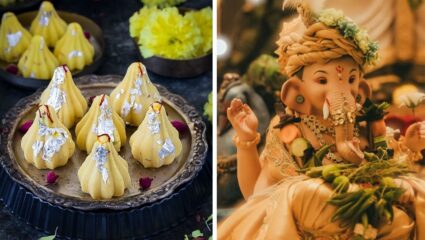 Ganesh Chaturthi 2025 : जाण्याआधी बाप्पाला खुश करा, नैवेद्यात खाऊ घाला काजूचे मोदक; फार सोपी आहे रेसिपी