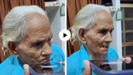 “तुझ्या मदतीची ऐसीची तैसी”! तू राहतो कुठे ते सांग? AI वर आजींनी साधला निशाणा, उत्तर ऐकताच इंटरनेटवर आला हास्याचा पूर; Video Viral