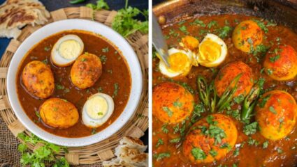 Egg Curry Recipe : झणझणीत तर्रीदार अंडा करी अगदी सोप्या पद्धतीमध्ये घरीच बनवा; चव चाखाल तर रेसिपीचे फॅन व्हाल