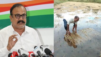 शेतकरी मोठ्या संकटात असताना सरकारच्या फक्त कोरड्या गप्पा, पंचनामे सोडा अन् तात्काळ मदत करा; काँग्रेसची मागणी