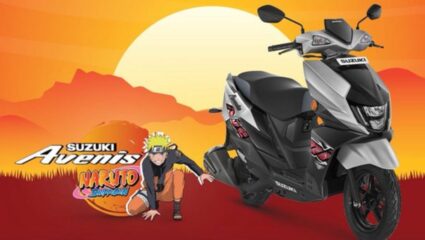 Anime लव्हर्स, Suzuki Avenis चा Naruto एडिशन पाहिलात का? कलर कॉम्बिनेशन तर एकदमच भारी