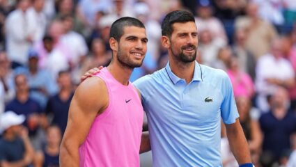 US Open 2025 : सेमीफायनलमध्ये झाले Novak Djokovic चे स्वप्न भंग, Carlos Alcaraz ने अंतिम फेरीत शानदार एन्ट्री