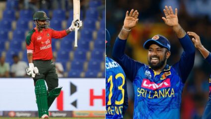 BAN VS SL : श्रीलंकेसाठी बांगलादेशचे आव्हान सोपे नसणार, नजर फिरकीपटूंवर असेल! कोण मारणार बाजी?