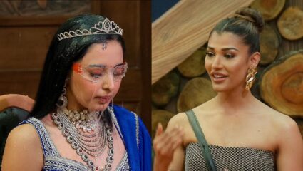 Bigg Boss 19 : तान्याच्या तोंडावर पाणी फेकून नेहलने काढला मुखवटा! वीकेंडच्या वाॅरमध्ये केले एक्सपोझ, सलमानने देखील उडवली खिल्ली