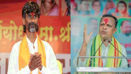 मनोज जरांगेची अवकात असेल तर…; गाडी जाळल्यानंतर नवनाथ वाघमारे संतापले