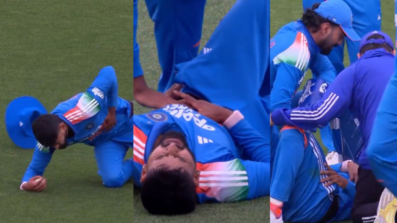 IND vs AUS : तिसऱ्या ODI दरम्यान भारताला झटका! चालू सामन्यात वेदनेने विव्हळला ‘हा’ खेळाडू; सोडवं लागलं मैदान IND vs AUS: India suffers setback during third ODI! 'This' player cries out in pain in ongoing match; What happened to the ground?