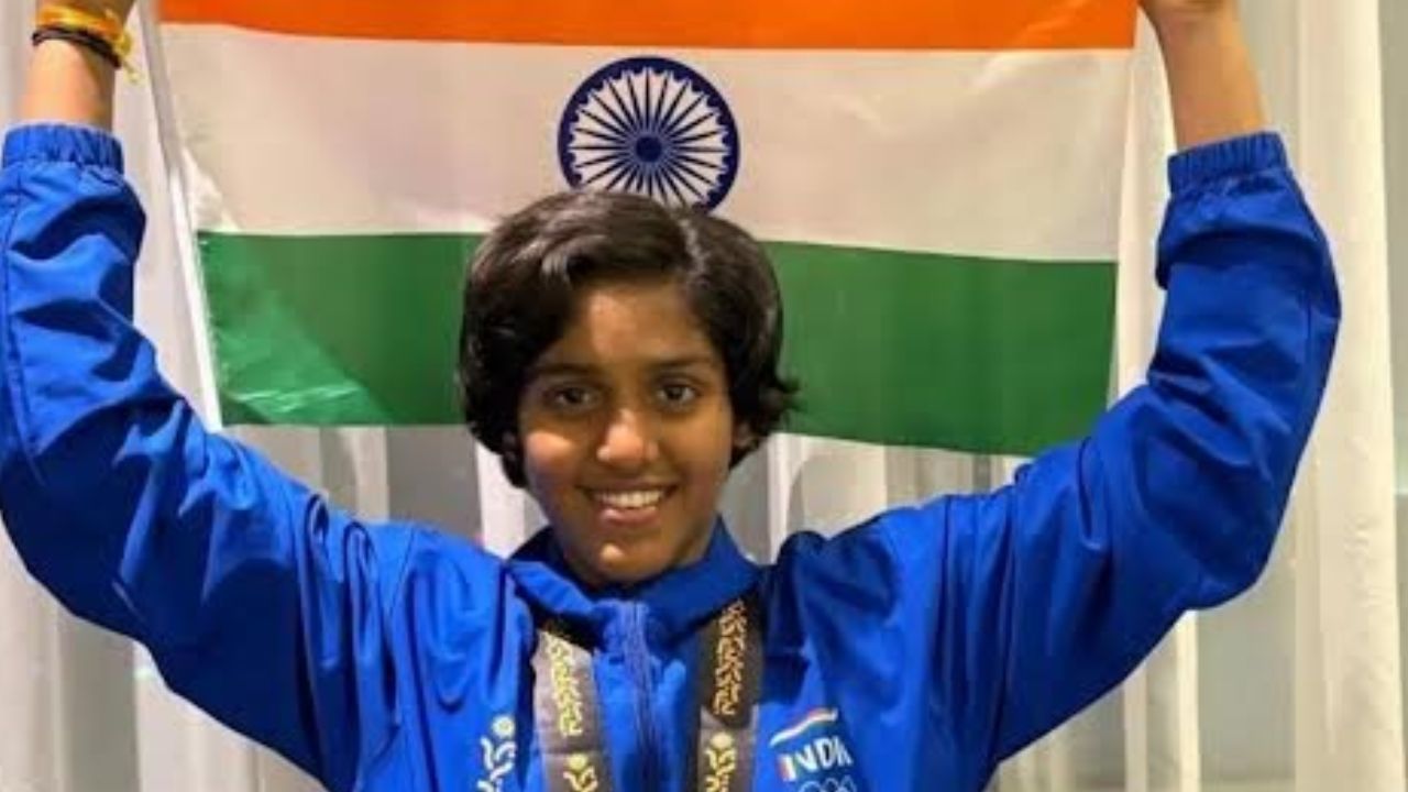 युथ आशियाई क्रीडा स्पर्धेत भारताला सुवर्णपदक! क्रीडा मंत्री कोकाटे यांच्याकडून सेरेना म्हसकरचे अभिनंदन India wins gold medal at Youth Asian Games! Sports Minister Kokate congratulates Serena Mhaskar