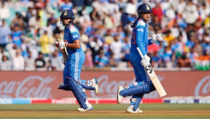 IND W vs NZ W : प्रतिका-मानधना जोडीचा महिला विश्वचषकात धुमाकूळ! न्यूझीलंडविरुद्ध दोघींनी झळकवली शतकं 