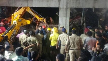 कोल्हापुरातील फुलेवाडीत इमारतीचा स्लॅब कोसळून दुर्घटना; एकाचा मृत्यू तर पाचजण गंभीर जखमी