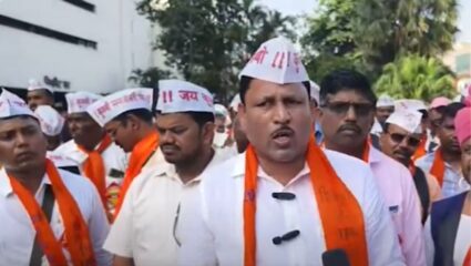 Navi Mumbai : मराठा समाजाला दिलेले आरक्षण रद्द करा, ओबीसी समाजाची मागणी