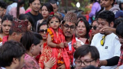 Nepal Kumari : नेपाळने केली नव्या ‘कुमारी’ची निवड; जाणून घ्या कोण आहे अडीच वर्षांची ‘देवी’…