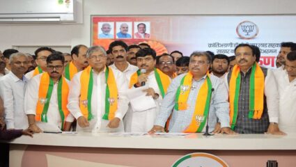 ‘क्रांती’चे अध्यक्ष शरद लाड यांचा अखेर भाजपमध्ये प्रवेश; शेकडो कार्यकर्त्यांसह पक्षात दाखल