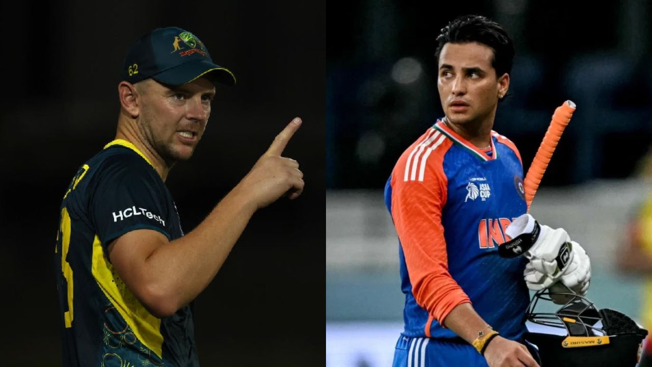 IND vs AUS 1st T20 : अभिषेकसमोर हेजलवूडचे आव्हान! कोण मारणार बाजी? माजी प्रशिक्षकाने केला मोठा दावा फोटो सौजन्य - सोशल मिडिया