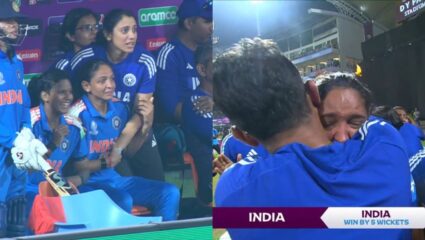 IND W vs AUS W : भारताच्या संघाने उधळला फायनलचा गुलाल! हरमनप्रीत कौरचे अश्रु अनावर, Video Viral