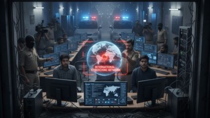 Chhatrapati Sambhajinagar News: छत्रपती संभाजीनगरमध्ये आंतरराष्ट्रीय सायबर गुन्हेगारीचे जाळे उघड; देशाच्या सुरक्षेला गंभीर धोका!