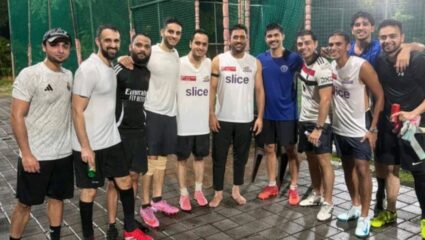 MS Dhoni: मुंबई इंडियन्सच्या जर्सीत धोनीचा फोटो Viral; चेन्नई सुपर किंग्ज सोडणार असल्याच्या चर्चेला उधाण