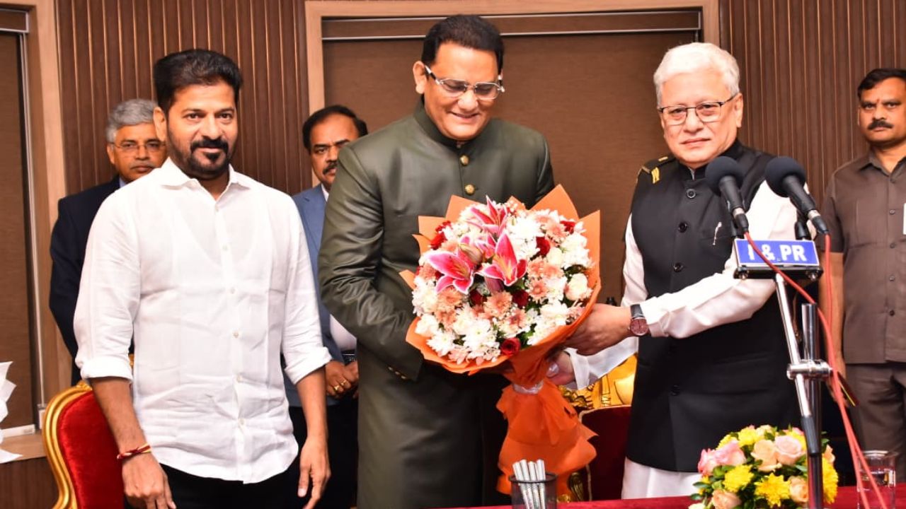 माजी भारतीय कर्णधार मोहम्मद अझरुद्दीन झाले मंत्री, तेलंगणाच्या राज्यपालांनी दिली शपथ