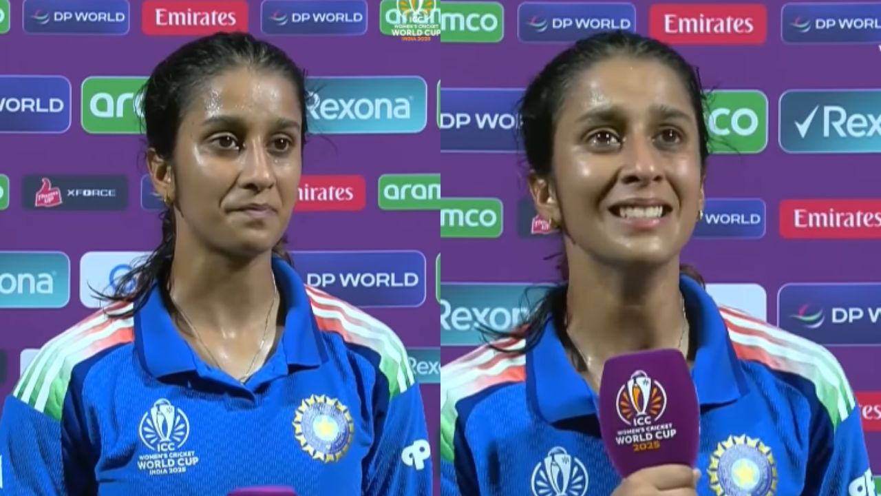 Women’s World Cup : मुबंईच्या राणीने शेवटी करुन दाखवलचं…! विजयानंतर व्यक्त केल्या भावना, अश्रू झाले अनावर