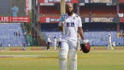 Ind vs WI : जॉन कॅम्पबेलने दिल्ली जिंकली! विवियन रिचर्ड्स आणि कपिल देव या दिग्गज जोडीच्या यादीत झाला सामील…