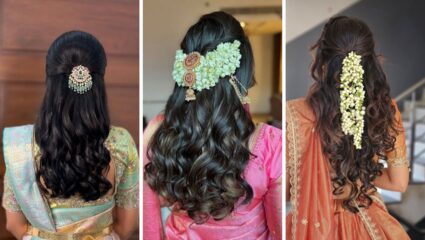 सणावाराच्या दिवसांमध्ये मॉर्डन आणि पारंपरिक लुकसाठी करा ‘या’ झटपट होणाऱ्या हेअर स्टाईल, केस दिसतील सुंदर