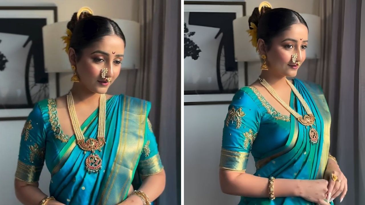 पारंपरिक आणि हातमागावर विणलेली पैठणी साडी वजनाने थोडीशी जड असते. तसेच पैठणी साडीचा पोत अतिशय सॉफ्ट असतो.
