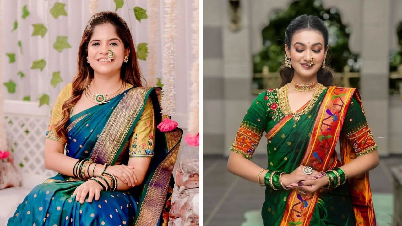 शुद्ध रेशमी धाग्यांचा वापर करून विणण्यात आलेली पैठणी साडी मशीनवरील साडीपेक्षा अतिशय वेगळी असते. मशीनवर बनवण्यात आलेली पैठणी साडी तुम्ही सहज ओळखू शकता.
