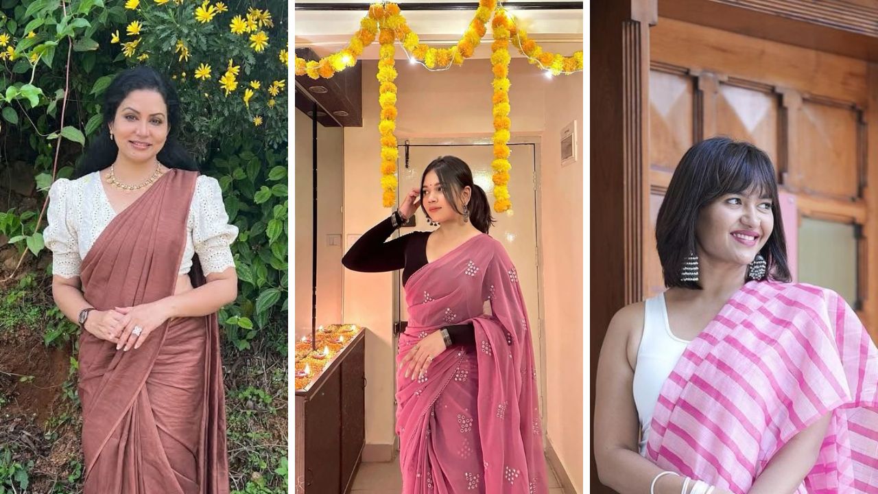 ब्लाऊज शिवायला वेळच नाही? साडीसाठी आता उत्तम पर्याय, ट्रेंडी क्रॉप टॉपचा वापर लुक करेल अधिक आकर्षक