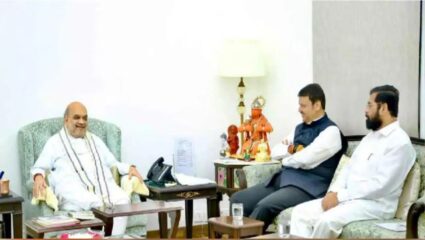 Shirdi: राज्यातील बड्या नेत्यांची शिर्डीत खलबते; अमित शहांसोबत ४५ मिनिटांच्या बैठकीत महत्त्वाच्या मुद्द्यांवर चर्चा
