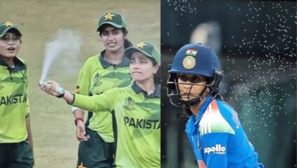IND W vs PAK W: गल्ली क्रिकेटपेक्षाही वाईट अवस्था! भारत-पाकिस्तान सामन्यात मच्छरांचा ‘आतंक’, १५ मिनिटे थांबवावा लागला सामना