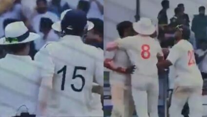 Irani Cup 2025: ईरानी कपच्या सामन्यात मैदानात जोरदार गदारोळ; धुल आणि ठाकूर भिडले,’हाणामारीचा’ Video व्हायरल