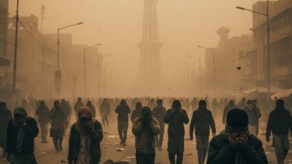 Lahore Air Pollution: लाहोरमध्ये वायु प्रदूषणाचा कहर! लोकांना श्वास घेणे झाले कठीण; पाकिस्तानने थेट भारतावर फोडले खापर