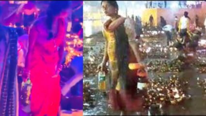 Oil Collection After Ayodhya Deepotsav: दीपोत्सवानंतर गरिबीचा अंधार! समोर आले UP तील भयाण वास्तव