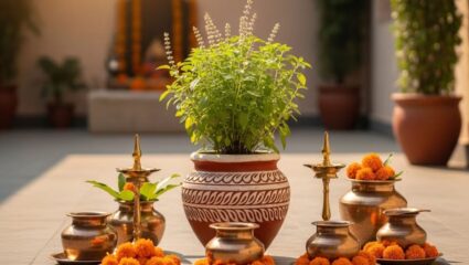 Vastu Tips: तुळशीजवळ या वस्तू ठेवा, घरामध्ये येईल सकारात्मकता आणि प्रलंबित कामे होतील पूर्ण