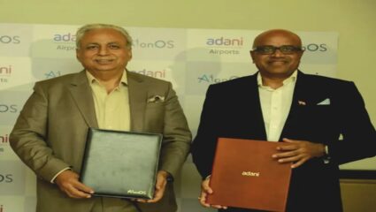 अदानी एअरपोर्टसने एजेंटिक एआय सोल्‍यूशन्‍ससाठी एआयओएनओएससोबत धोरणात्‍मक करार 
