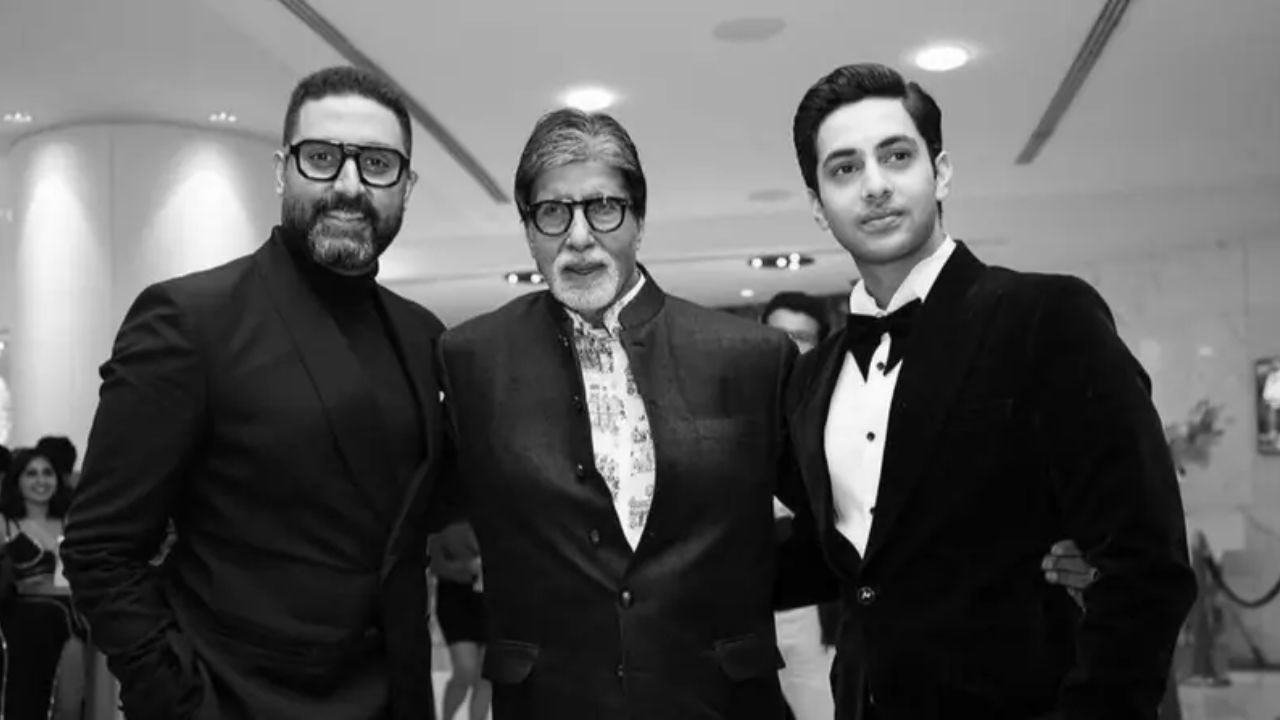 पोटच्या मुलानंतर आता नातवाने मारली बाजी, अगस्त्यच्या चित्रपटाचा ट्रेलर पाहून बिग बी भावुक; वाढवले प्रोत्साहन