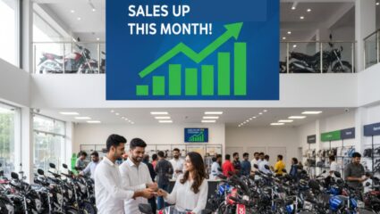 अरेच्चा! ‘या’ दुचाकी उत्पादक कंपनीने स्वतःचाच रेकॉर्ड तोडला, पहिल्यादाच एका महिन्यात विक्री 1 लाखांच्या पार