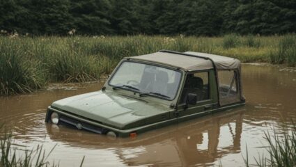 Google Maps ने दिला ना धोका! थेट नदीत घातली Maruti Gypsy, मालकाला बसला चांगलाच फटका