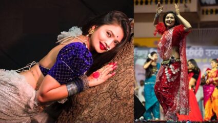 Gautami Patil : गौतमी पाटील म्हणजे चालता बोलता डान्सबार; पुण्यात आंदोलनकर्त्यांची जीभ घसरली