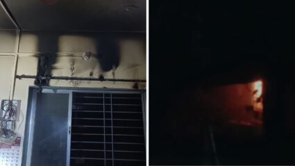 दापोलीत परतीच्या पावसाचा धुमाकूळ! साखळोली येथे दोन घरांवर वीज पडून लागलेय आगीत लाखोंचे नुकसान