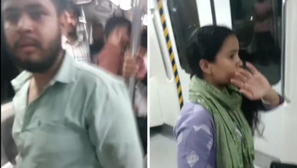 ‘तू शिवी दिलीच कशी?’, Delhi Metro की महाभारताचे रणांगण! प्रवाशांची तुफान मारामारी Video Viral